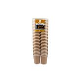 Twin Pack 12 Oz Kraft Double Wall Paper Cup - hotpackwebstore.com